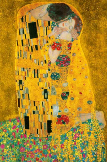 Fotomural El Beso de Gustav Klimt