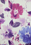 Papel Tapiz Flores Rosas y Azules Estilo Vintage