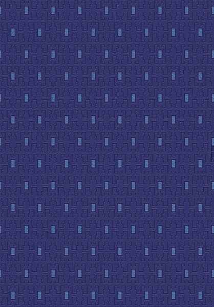 Papel Tapiz Azul Marino Diseño Geométrico